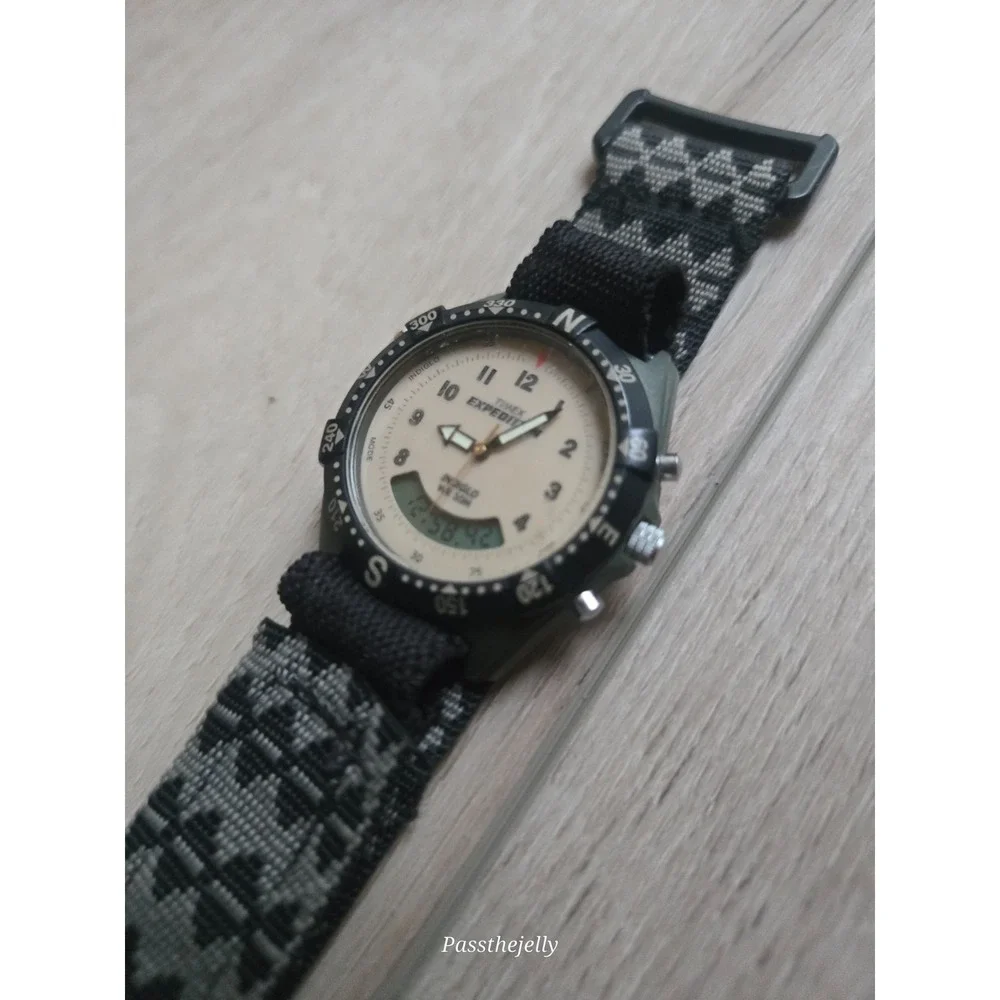 Timex‎ Watch Mens Compass Field Analog Digital Outdoor Tactical Adventure Watch